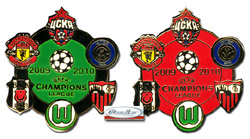 Значок ЦСКА лига чемпионов 09-10